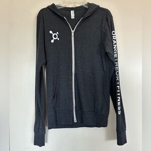 Orangetheory Fitness Black Zip Up Hoodie S